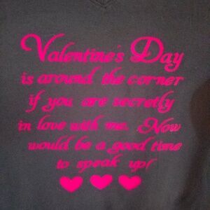 La Ti Da Tshirt Black Pink Vinyl